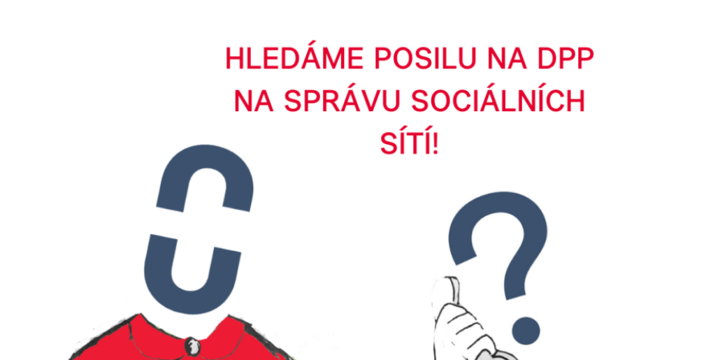 Hledáme posilu na správu sociálních sítí