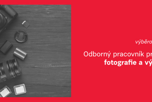 Hledáme kolegyni/kolegu na pozici odborného pracovníka pro obor fotografie a výtvarno