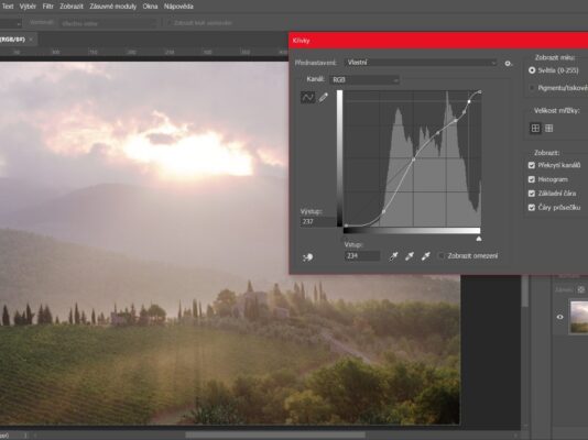 Photoshop II: Obrazová data, korekce a základy vrstev